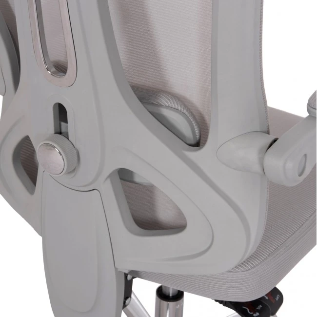 ΚΑΡΕΚΛΑ ΓΡΑΦΕΙΟΥ BARNET HM18258.02 ΓΚΡΙ MESH-ΓΚΡΙ ΣΚΕΛΕΤΟΣ NYLON 61x62x123Υ