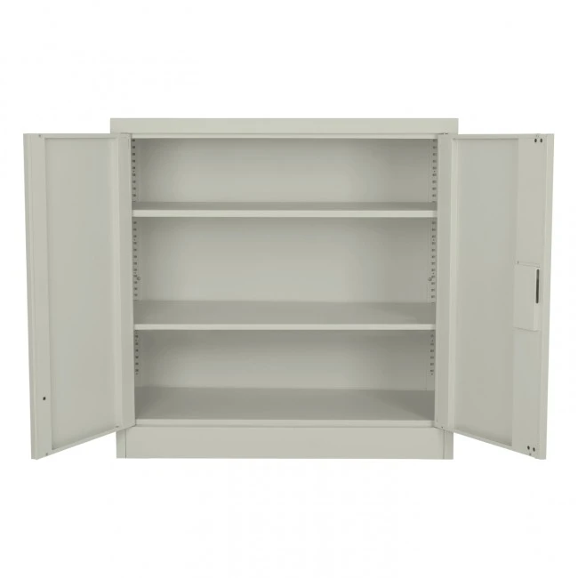 ΝΤΟΥΛΑΠΑ ΜΕΤΑΛΛΙΚΗ HM5960.11 ΜΕ 2 ΑΠΟΘΗΚΕΥΤΙΚΟΥΣ ΧΩΡΟΥΣ ΓΚΡΙ 90Χ40Χ90Υεκ.