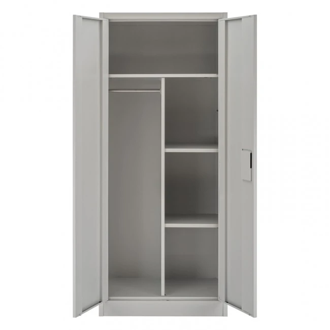 ΝΤΟΥΛΑΠΑ 2ΦΥΛΛΗ ΜΕΤΑΛΛΙΚΗ HRONDA HM5749.21 ME ΧΩΡΙΣΜΑ & ΚΛΕΙΔΑΡΙΑ 70x40x170Υεκ.