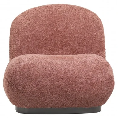 ΠΟΛΥΘΡΟΝΑ BEANY HM9591.02 ΡΟΖ ΜΠΟΥΚΛΕ ΥΦΑΣΜΑ 85x82x77Υ εκ.