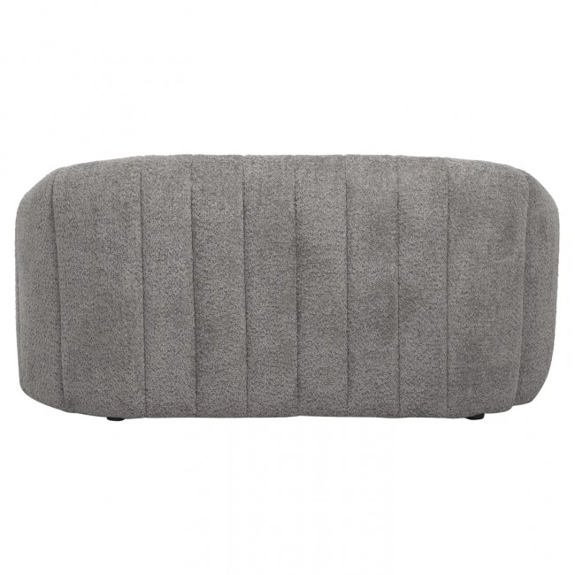 ΚΑΝΑΠΕΣ 2-ΘΕΣΙΟΣ ΜΟΒΥ HM9595.01 ΓΚΡΙ ΜΠΟΥΚΛΕ ΥΦΑΣΜΑ 145x82x67Υεκ.