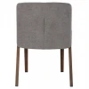 ΚΑΡΕΚΛΑ RADDER HM9749 RUBBERWOOD ΣΕ ΚΑΡΥΔΙ-ΓΚΡΙ ΥΦΑΣΜΑ 50x53x77Υεκ.