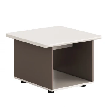 ΒΟΗΘΗΤΙΚΟ ΤΡΑΠΕΖAKI ΣΕΙΡΑ NEWLINE HM18286 ΜΕΛΑΜΙΝΗ ΚΡΕΜ-ΑΝΟΙΧΤΟ ΚΑΦΕ 60x60x42Υεκ