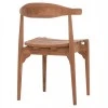 ΚΑΡΕΚΛΑ ΤΡΑΠΕΖΑΡΙΑΣ ΕΞ.ΧΩΡΟΥ DONNY HM6378 ΞΥΛΟ TEAK 52x54x74Υεκ.