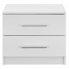 ΚΟΜΟΔΙΝΟ ΜΕΛΑΜΙΝΗΣ CHELSEA HM2220.05 ΛΕΥΚΟ 48x40,5x41,5 εκ.