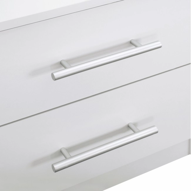 ΚΟΜΟΔΙΝΟ ΜΕΛΑΜΙΝΗΣ CHELSEA HM2220.05 ΛΕΥΚΟ 48x40,5x41,5 εκ.