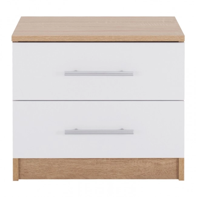 ΚΟΜΟΔΙΝΟ ΜΕΛΑΜΙΝΗΣ HM2220.06 SONAMA - ΛΕΥΚΟ 48x40,5x41,5 εκ.