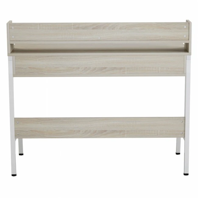 ΓΡΑΦΕΙΟ SONAMA-ΛΕΥΚΟ ΜΕ ΛΕΥΚΟ ΜΑΤ ΣΚΕΛΕΤΟ HM2129.01 104x48x89 εκ.