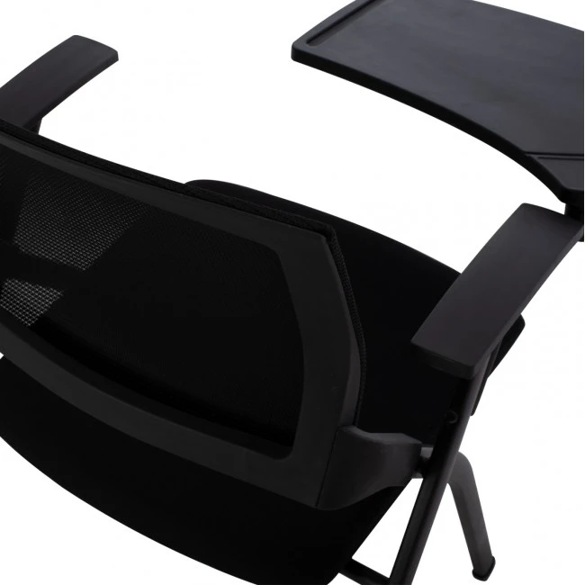 ΚΑΡΕΚΛΑ ΣΥΝΕΔΡΙΟΥ ΜΕ ΑΝΑΛΟΓΙΟ SUPERIOR ΜΑΥΡΗ HM1168.01 64x55x82 εκ.