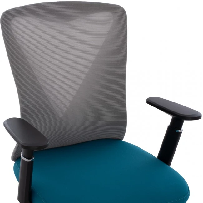 ΚΑΡΕΚΛΑ ΓΡΑΦΕΙΟΥ SUPERIOR ΜΠΛΕ-ΓΚΡΙ HM1170.08 65x62x100 εκ.