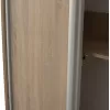 ΝΤΟΥΛΑΠΑ ΣΥΡΟΜΕΝΗ ADLER ΜΕΛΑΜΙΝΗΣ 90x45x210Yεκ. SONAMA OAK 2ΦΥΛΛΗ HM2436.01