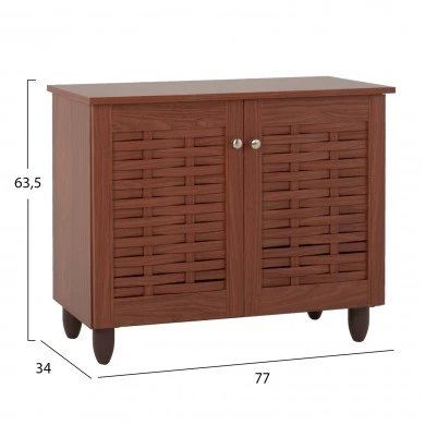 ΠΑΠΟΥΤΣΟΘΗΚΗ-ΝΤΟΥΛΑΠΙ CASSIOPE HM2208.09 ΜΕΛΑΜΙΝΗ ΣΕ ΧΡΩΜΑ ΦΥΣΙΚΟ 77Χ34Χ63.5Yεκ.