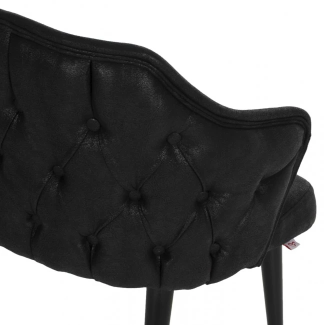 ΚΑΝΑΠΕΣ 2-ΘΕΣΙΟΣ ΕΠΑΓΓΕΛΜΑΤΙΚΟΣ CARLOS HM9273.14 ΜΑΥΡΟΣ Τ.NUBUCK-ΞΥΛΙΝΑ ΠΟΔΙΑ 119x60x84Yεκ.