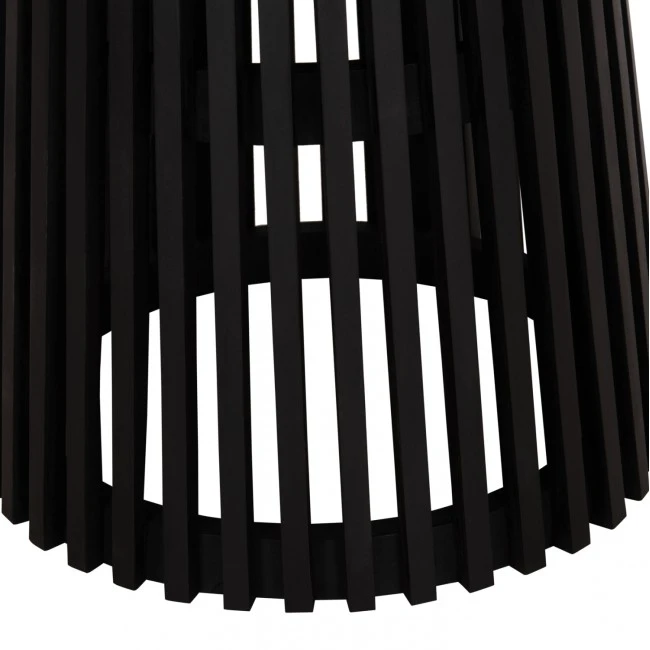 ΤΡΑΠΕΖΙ ΤΡΑΠΕΖΑΡΙΑΣ ΣΤΡΟΓΓΥΛΟ FRANTZ HM9388.02 ΜΑΣΙΦ ΞΥΛΟ MINDI BLACK Φ118x79Υεκ.