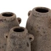 ΔΙΑΚΟΣΜΗΤΙΚA ΣΕΤ 3ΤΜΧ ΒΑΖA ΑΠΟ TERRACOTTA ΓΚΡΙ HM7710.11 Φ12Χ22Υ εκ