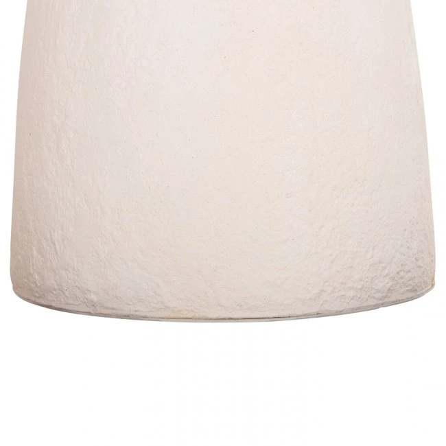 ΤΡΑΠΕΖΙ ΤΡΑΠΕΖΑΡΙΑΣ ΣΤΡΟΓΓΥΛΟ SEPPO HM18154.02 FIBER CEMENT ΛΕΥΚΟ--Φ119,5x75,5Υεκ.