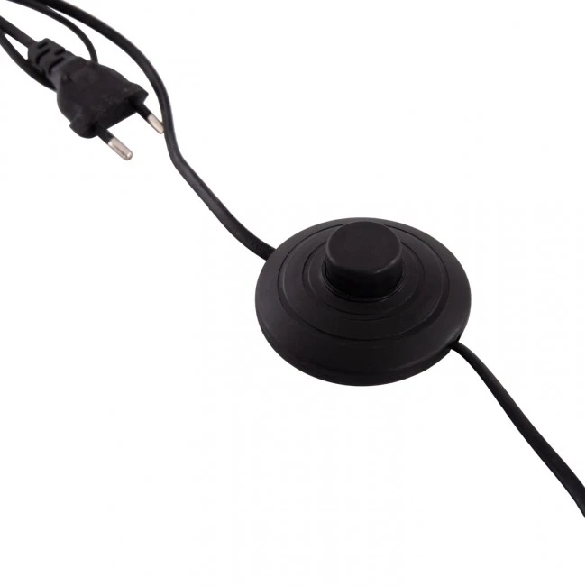 ΔΙΑΚΟΣΜΗΤΙΚΟ ΦΩΤΙΣΤΙΚΟ ΔΑΠΕΔΟΥ TUSKEN HM4702.01 FIBER CEMENT-ΜΑΥΡΟ 50x43x145Υεκ.