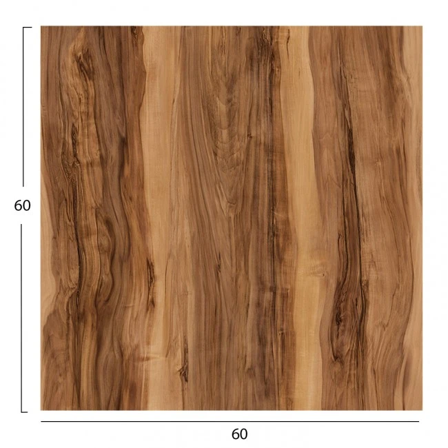 ΕΠΙΦΑΝΕΙΑ ΤΡΑΠΕΖΙΟΥ HPL ΤΕΤΡΑΓΩΝΗ HM5837.30 INDIAN SHEESHAM 60x60εκ.