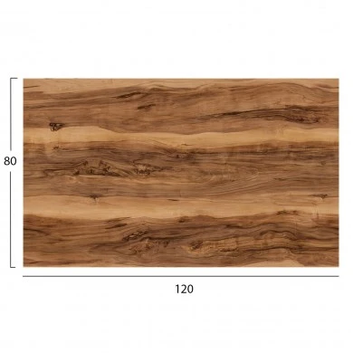 ΕΠΙΦΑΝΕΙΑ ΤΡΑΠΕΖΙΟΥ HPL ΟΡΘΟΓΩΝΙΑ HM5840.30 INDIAN SHEESHAM 120x80εκ.