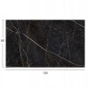 ΕΠΙΦΑΝΕΙΑ ΤΡΑΠΕΖΙΟΥ HPL ΟΡΘΟΓΩΝΙΑ HM5840.34 BLACK MARBLE 120x80εκ.