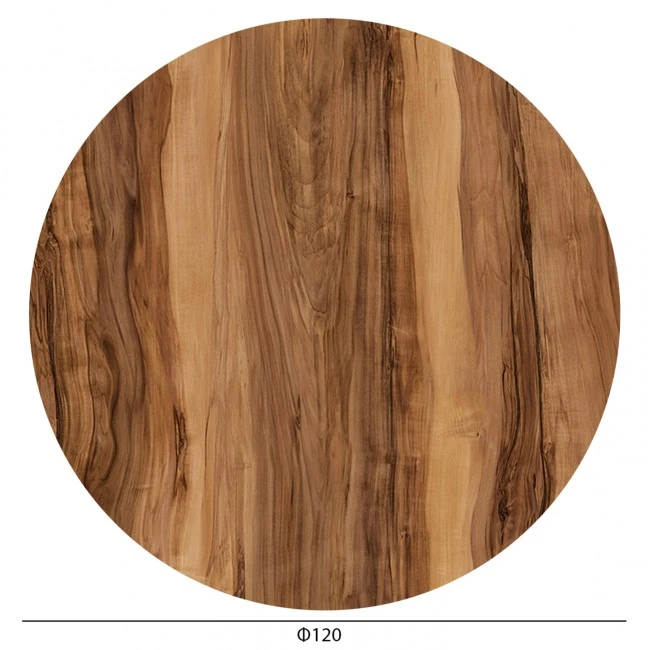 ΕΠΙΦΑΝΕΙΑ ΤΡΑΠΕΖΙΟΥ HPL ΣΤΡΟΓΓΥΛΗ HM6351.30 INDIAN SHEΕSHAM Φ120εκ.