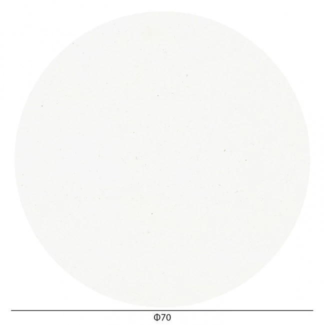 ΕΠΙΦΑΝΕΙΑ ΤΡΑΠΕΖΙΟΥ HPL ΣΤΡΟΓΓΥΛΗ HM5842.22 ΛΕΥΚΗ Φ70εκ.