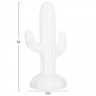 ΔΙΑΚΟΣΜΗΤΙΚΟΣ ΚΑΚΤΟΣ ΔΑΠΕΔΟΥ CACTUS HM4386.02S ΓΥΨΟΣ ΣΕ ΛΕΥΚΟ 42x30x74Υεκ