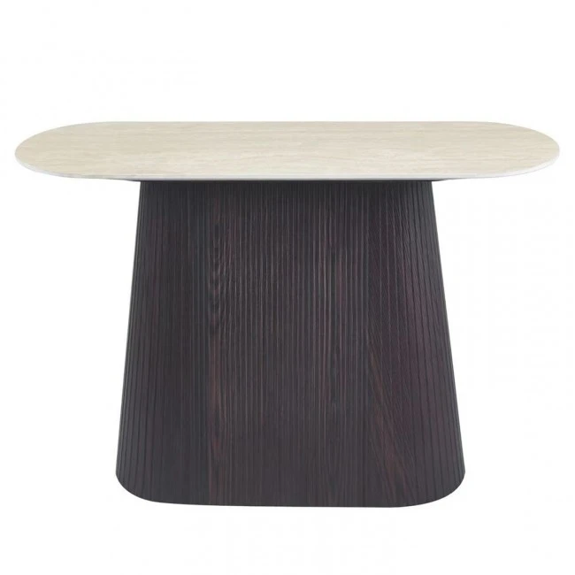 ΚΟΝΣΟΛΑ CATER HM18323 ΚΕΡΑΜΙΚΟ TOP ΟΨΗ ΤΡΑΒΕΡΤΙΝΑΣ-MDF ΒΑΣΗ 120x40x78Υεκ.