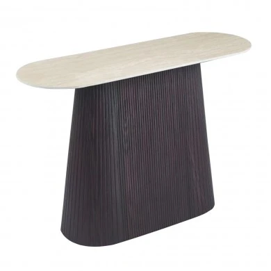 ΚΟΝΣΟΛΑ CATER HM18323 ΚΕΡΑΜΙΚΟ TOP ΟΨΗ ΤΡΑΒΕΡΤΙΝΑΣ-MDF ΒΑΣΗ 120x40x78Υεκ.