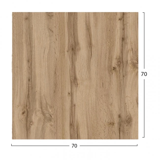 ΕΠΙΦΑΝΕΙΑ ΤΡΑΠΕΖΙΟΥ HPL ΤΕΤΡΑΓΩΝΗ HM5838.36 SONAMA OAK 70x70εκ.