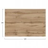 ΕΠΙΦΑΝΕΙΑ ΤΡΑΠΕΖΙΟΥ HPL ΟΡΘΟΓΩΝΙΑ HM5840.36 SONAMA OAK 120x80εκ.