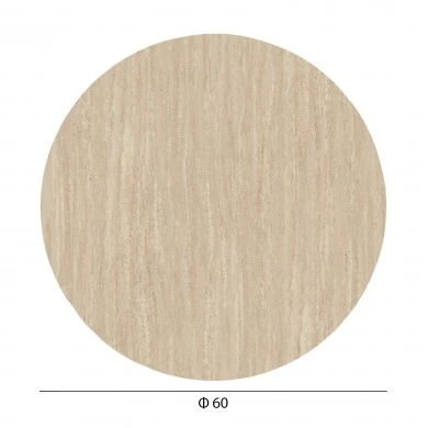 ΕΠΙΦΑΝΕΙΑ ΤΡΑΠΕΖΙΟΥ HPL ΣΤΡΟΓΓΥΛΗ HM5841.35 TRAVERTINE Φ60εκ.