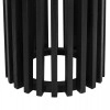 ΒΑΣΗ BAR STAND ΕΣΩΤ.ΧΩΡΟΥ ΜΕΣ.ΥΨΟΥΣ ΣΤΡΟΓΓΥΛΗ FRANTZ HM9857.12 MINDI ΞΥΛΟ ΣΕ ΜΑΥΡΟ Φ40x90Υεκ.