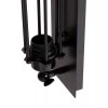 ΑΠΛΙΚΑ ΤΟΙΧΟΥ 2ΦΩΤΗ BEACON HM4463 ΜΕΤΑΛΛΟ ΣΕ ΜΑΥΡΟ 10x10x47Υεκ.