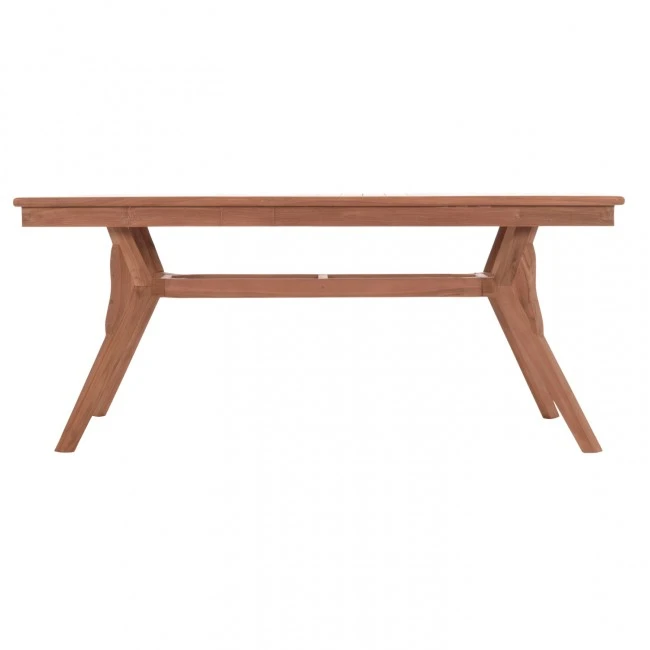 ΤΡΑΠΕΖΙ ΤΡΑΠΕΖΑΡΙΑΣ WONDER HM18116 ΞΥΛΟ TEAK--ΦΥΣΙΚΟ 180x91x75Υεκ.