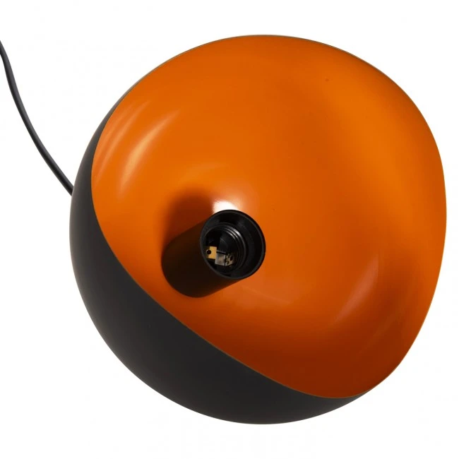 ΦΩΤΙΣΤΙΚΟ ΟΡΟΦΗΣ ΚΡΕΜΑΣΤΟ HM4165.01 ΜΕΤΑΛΛΙΚΗ ΣΦΑΙΡΑ ΜΑΥΡΟ-ΠΟΡΤΟΚΑΛΙ Φ20x118Υεκ.