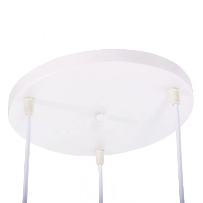 ΦΩΤΙΣΤΙΚΟ ΟΡΟΦΗΣ 3-ΦΩΤΟ HM4166.02 ΜΕΤΑΛΛΙΚΕΣ ΣΦΑΙΡΕΣ ΛΕΥΚΟ-ΠΟΡΤΟΚΑΛΙ Φ20x112Υ