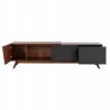 ΕΠΙΠΛΟ ΤΗΛΕΟΡΑΣΗΣ HUDSON HM9748 MDF ΚΑΠΛΑΜΑΣ ΚΑΡΥΔΙΑΣ ΚΑΡΥΔΙ&ΣΚΟΥΡΟ ΓΚΡΙ 180x40x50Υ