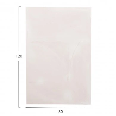 ΠΙΝΑΚΑΣ ΣΕΙΡΑ SANTORINI HM4506 MDF ΣΕ ΥΠΟΛΕΥΚΟ ΧΡΩΜΑ 80x4(πάχος)x120Υεκ.