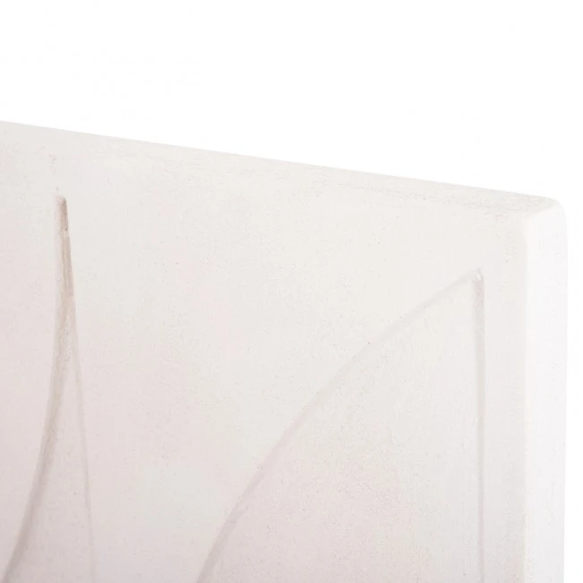 ΠΙΝΑΚΑΣ ΤΕΤΡΑΓΩΝΟΣ ΣΕΙΡΑ SANTORINI HM4507 MDF ΣΕ ΥΠΟΛΕΥΚΟ ΧΡΩΜΑ 80x4(πάχος)x80Υεκ.