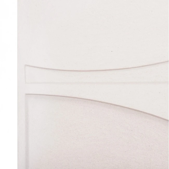 ΠΙΝΑΚΑΣ ΟΡΘΟΓΩΝΙΟΣ ΣΕΙΡΑ SANTORINI HM4510 MDF ΣΕ ΥΠΟΛΕΥΚΟ ΧΡΩΜΑ 60x4(πάχος)x80Υεκ.