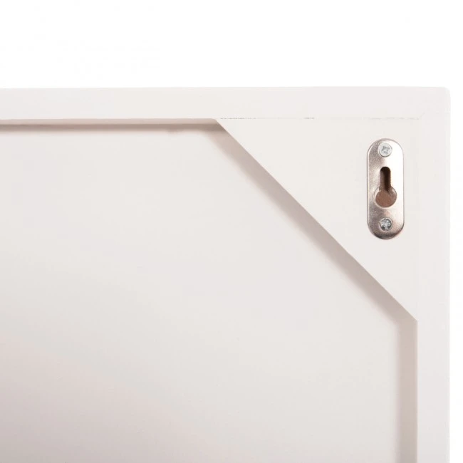 ΠΙΝΑΚΑΣ ΟΡΘΟΓΩΝΙΟΣ ΣΕΙΡΑ SANTORINI HM4510 MDF ΣΕ ΥΠΟΛΕΥΚΟ ΧΡΩΜΑ 60x4(πάχος)x80Υεκ.