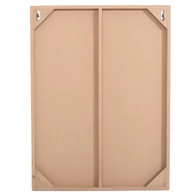 ΠΙΝΑΚΑΣ ΟΡΘΟΓΩΝΙΟΣ ΣΕΙΡΑ SANTORINI HM4521 MDF ΣΕ ΜΠΕΖ ΧΡΩΜΑ 60x4(πάχος)x80Υεκ.