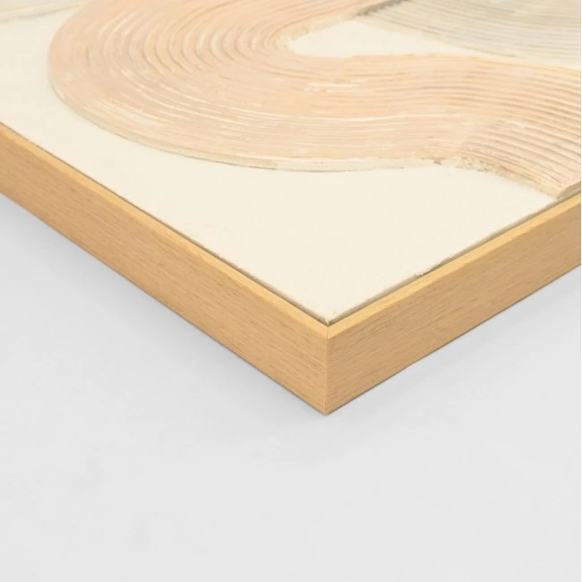 ΠΙΝΑΚΑΣ ΤΟΙΧΟΥ 3D SHON HM4557 ΜΕ ΚΟΡΝΙΖΑ ΜΠΕΖ-ΧΕΙΡΟΠΟΙΗΤΕΣ ΚΑΜΠΥΛΕΣ 72x5Χ102Υεκ.