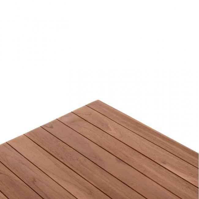 ΕΠΙΦΑΝΕΙΑ ΤΡΑΠΕΖΙΟΥ ΤΕΤΡΑΓΩΝΗ HM18136 ΞΥΛΟ TEAK--ΦΥΣΙΚΟ 70x70x4(πάχος)εκ.