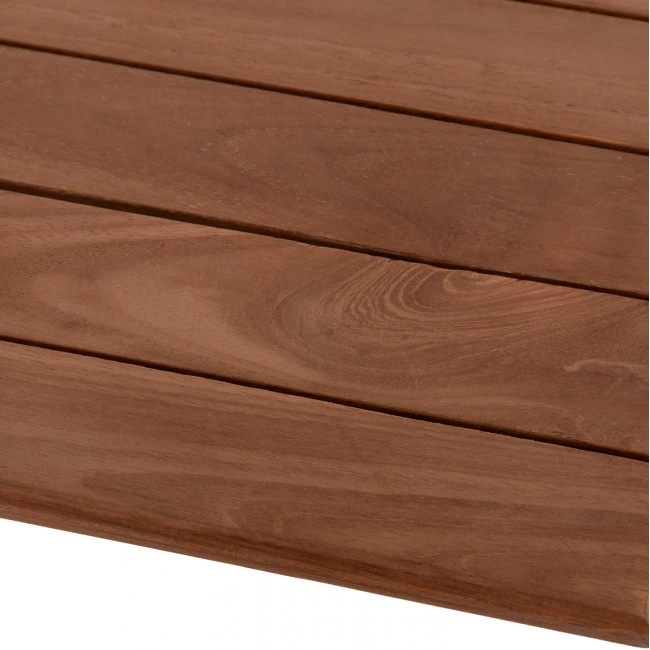 ΕΠΙΦΑΝΕΙΑ ΤΡΑΠΕΖΙΟΥ ΤΕΤΡΑΓΩΝΗ HM18137 ΞΥΛΟ TEAK--ΦΥΣΙΚΟ 80x80x4(πάχος)εκ.