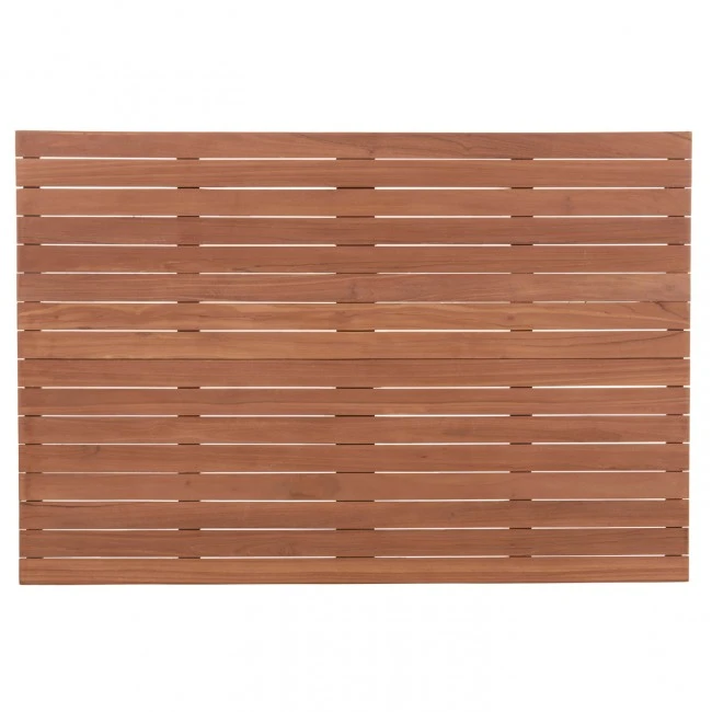 ΕΠΙΦΑΝΕΙΑ ΤΡΑΠΕΖΙΟΥ ΟΡΘΟΓΩΝΙΑ HM18138 ΞΥΛΟ TEAK--ΦΥΣΙΚΟ 120x80x4(πάχος)εκ.