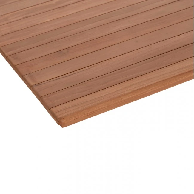 ΕΠΙΦΑΝΕΙΑ ΤΡΑΠΕΖΙΟΥ ΟΡΘΟΓΩΝΙΑ HM18138 ΞΥΛΟ TEAK--ΦΥΣΙΚΟ 120x80x4(πάχος)εκ.