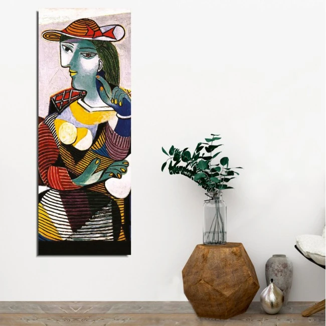 ΠΙΝΑΚΑΣ ΚΑΜΒΑΣ ΤΥΠΟΥ PORTRAIT OF MARIE-THERESE WALTER HM7198.04 80X3X30 εκ.