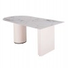 ΤΡΑΠΕΖΙ ΤΡΑΠΕΖΑΡΙΑΣ CERAMUS HM9772.01 12mmΚΕΡΑΜΙΚΟ TOP ΛΕΥΚΟ ΜΑΡΜΑΡΟ-MDF ΛΕΥΚΟ 180x90x76Υεκ.